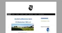 Desktop Screenshot of fc-ehekirchen.de