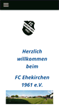 Mobile Screenshot of fc-ehekirchen.de